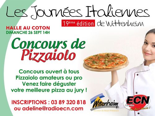 Participez au concours de Pizzaiolo des Journées Italiennes de...